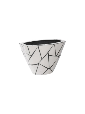 Triangle Crazy Cut Planter