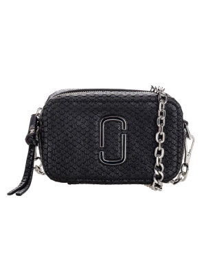 Marc Jacobs The Softshot 17 Shimmery Crossbody Bag