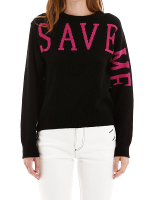 Alberta Ferretti Save Me Knitted Sweater