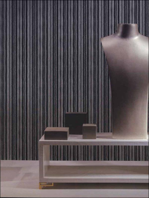 Chenille Stripe I924 Wallpaper From The Indulgence Collection By Burke Decor