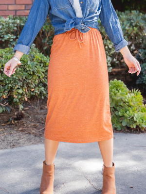 The Sonny Skirt - Orange