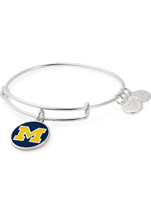 University Of Michigan Logo Charm Bangle