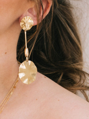 Parasol Earrings - Gold