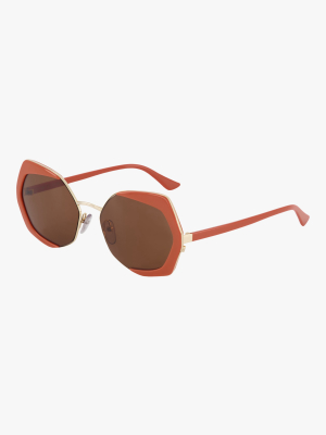 Me2628s Geometric Sunglasses