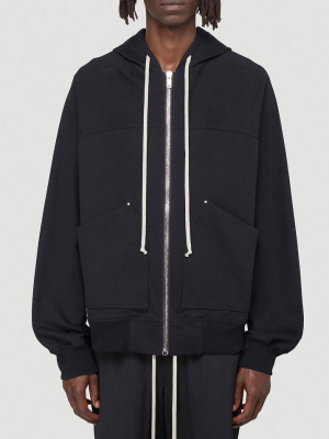 Rick Owens Zipped Hooded Jacket