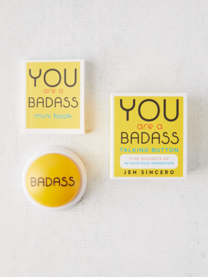 You Are A Bada**® Talking Button: Five Nuggets Of In-your-face Inspiration By Jen Sincero