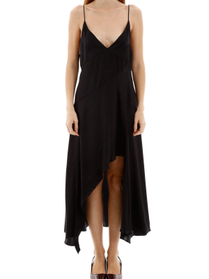 Le Kasha Niya Asymmetric-hem Slip Dress