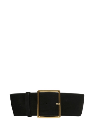 Saint Laurent Wide Buckle Belt