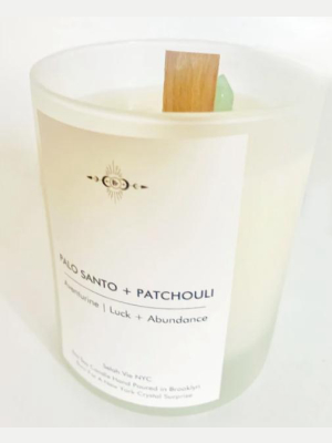 Palo Santo + Patchouli Candle