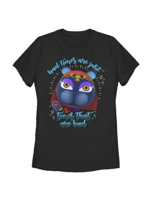 Women's Nintendo Animal Crossing Bad Times Are Just Times That Are Bad T-shirt