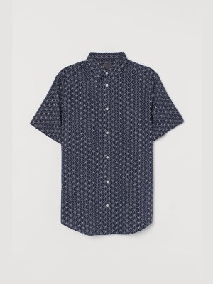 Regular Fit Short-sleeve Shirt