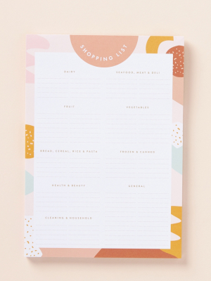 Muse Magnetic Shopping List Pad