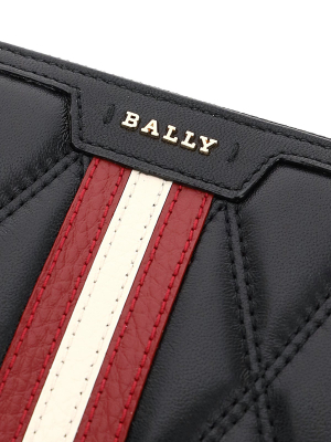 Bally Quilted Zip Around Wallet