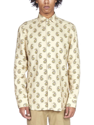 Etro Paisley Print Long-sleeve Shirt