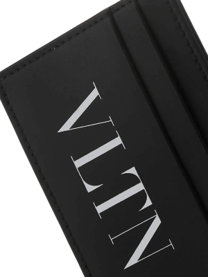 Valentino Vltn Print Cardholder