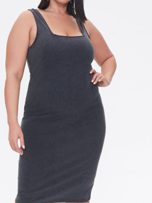 Plus Size Bodycon Tank Dress