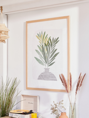 Moderntropical Olive Branches Contemporary B Art Print