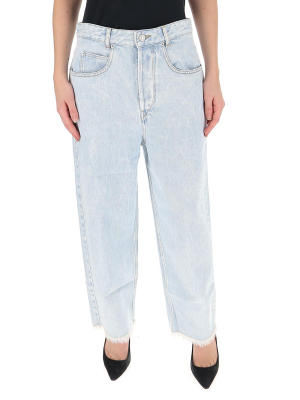 Isabel Marant Étoile Laliskasr Straight Leg Jeans