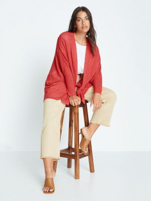 Dolman Sleeve Cardigan