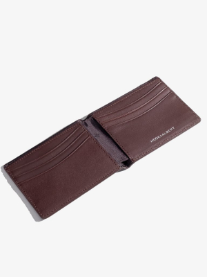 Brown Traditional Bifold Wallet