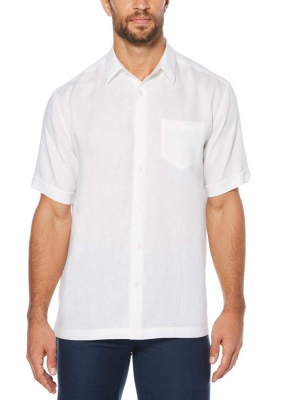 Classic Solid Linen Shirt