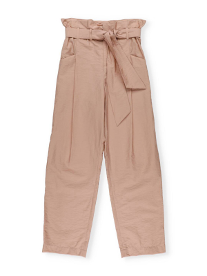 Brunello Cucinelli Belted Cropped Trousers