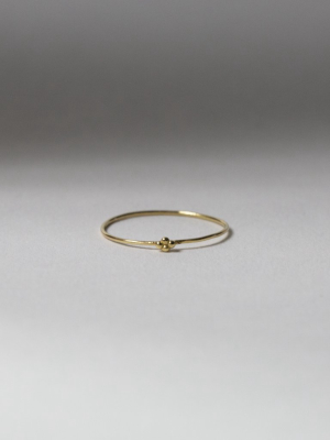 Crown Dot Ring