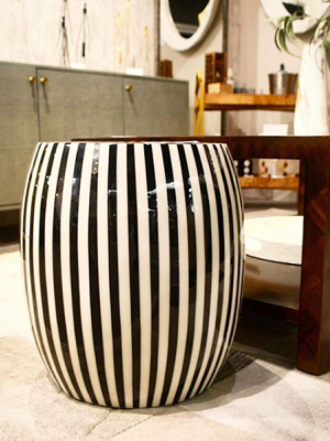 Janson Stool Black And White