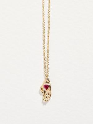 Heart In Hand Pendant