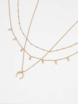 Aeo Crescent Necklaces 3-pack