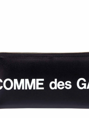 Comme Des Garçons Wallet Huge Logo Wallet