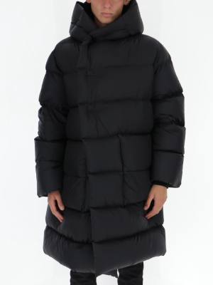 Rick Owens Hooded Padded Down Coat