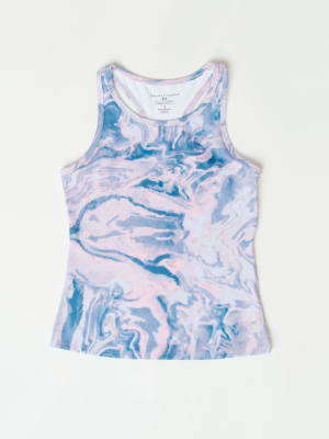 Clarice Marble Swirl Active Tank