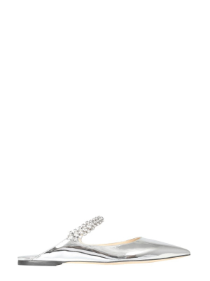 Jimmy Choo Bing Embellished Strap Flats