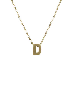 "d" Monogram