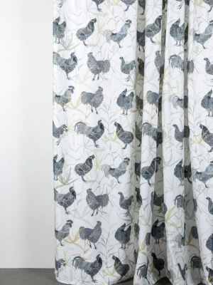 Hot Chicks Artist Cotton Curtains 300cm /118”wide By Sophie Probst
