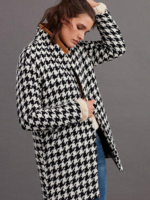 Marley Houndstooth Coat