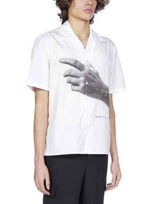 Neil Barrett Hand Printed Buttoned Shirt