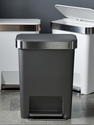 Simplehuman™ Plastic Liner Pocket Trash Can