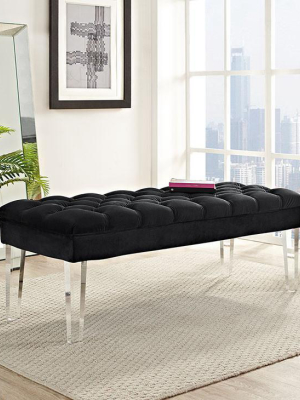 Victoria Velvet Bench