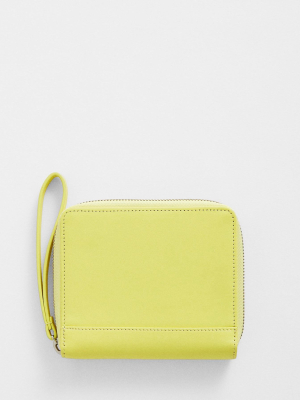 Portela Leather Zip Wallet