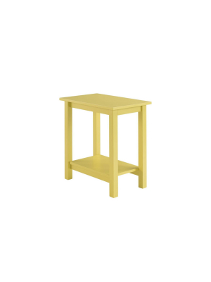 Landry Side Table Yellow - Boraam