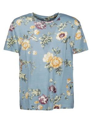 Etro Floral Printed T-shirt
