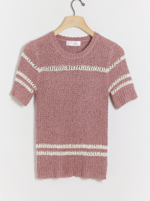 Gwen Textured Knit Tee