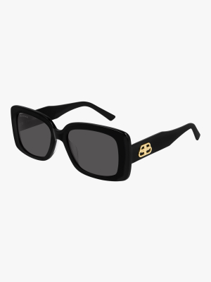 Black Rectangular Sunglasses