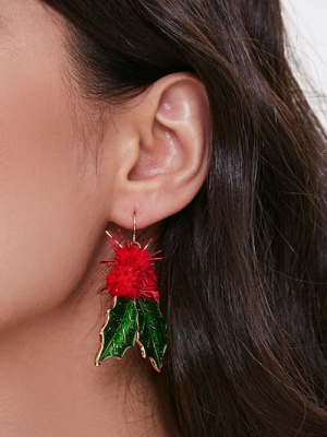 Mistletoe Drop Earrings