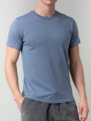 Men's Supima Crew Tee Wave