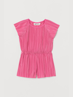 Pleated Romper