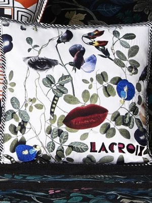 Dame Nature Printemps Decorative Pillow Design By Christian Lacroix