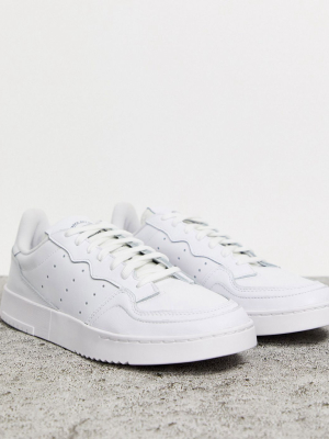 Adidas Originals Supercourt Sneakers In White